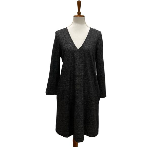 The White Company 10 Dress Wool Retro 60s Style Classic Minimalist Sparkle Dress - Picture 2 of 13